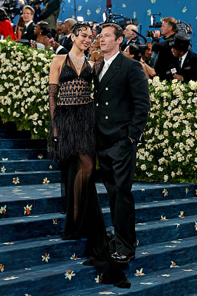 Dua Lipa and Callum Turner Attend the 2025 Met Gal