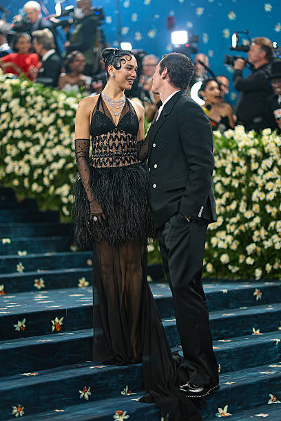 Dua Lipa and Callum Turner Attend the 2025 Met Gal