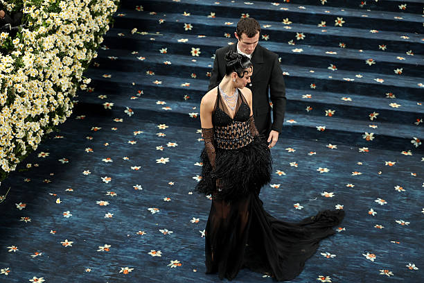 Dua Lipa and Callum Turner Attend the 2025 Met Gal