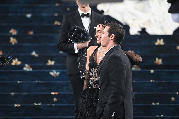 Dua Lipa and Callum Turner Attend the 2025 Met Gal