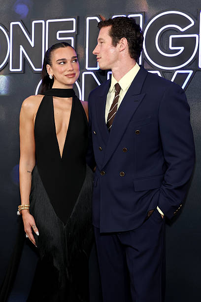 Dua Lipa and Callum Turner Attend the One Night