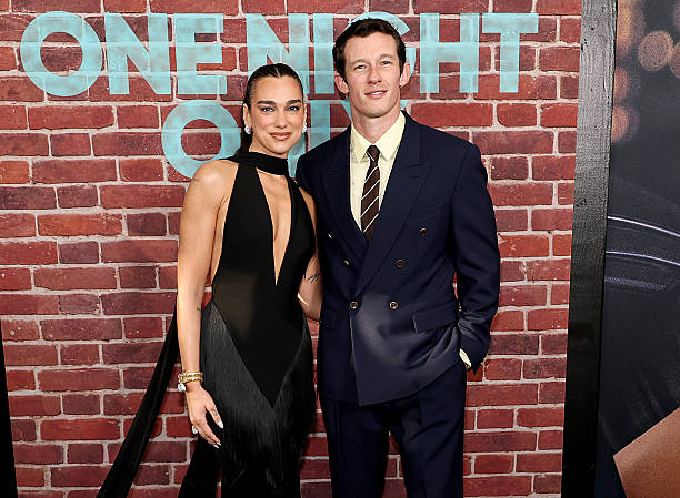 Dua Lipa and Callum Turner Attend the One Night