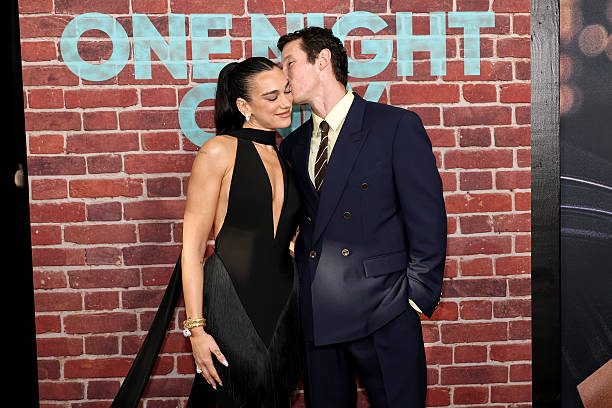 Dua Lipa and Callum Turner Attend the One Night