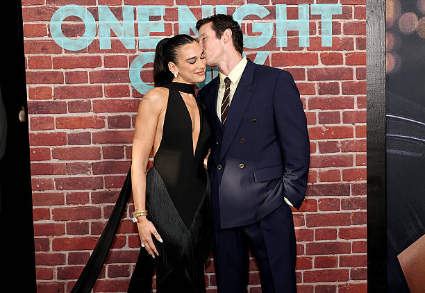 Dua Lipa and Callum Turner Attend the One Night
