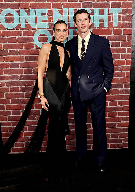 Dua Lipa and Callum Turner Attend the One Night (429×612)