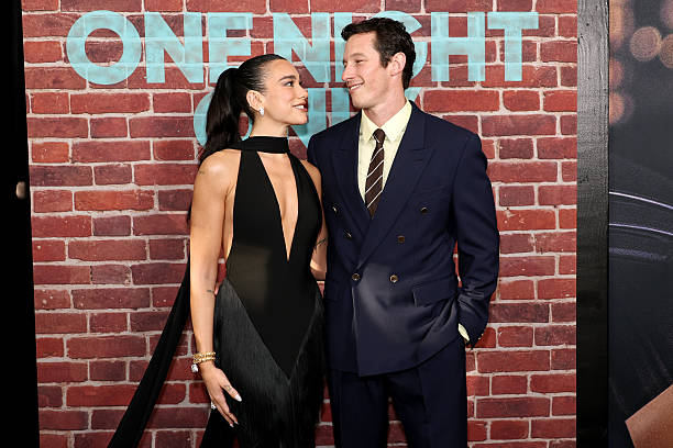Dua Lipa and Callum Turner Attend the One Night
