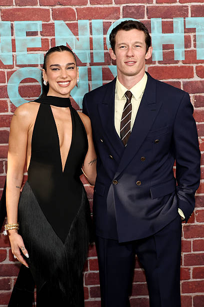 Dua Lipa and Callum Turner Attend the One Night
