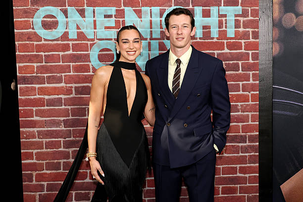 Dua Lipa and Callum Turner Attend the One Night
