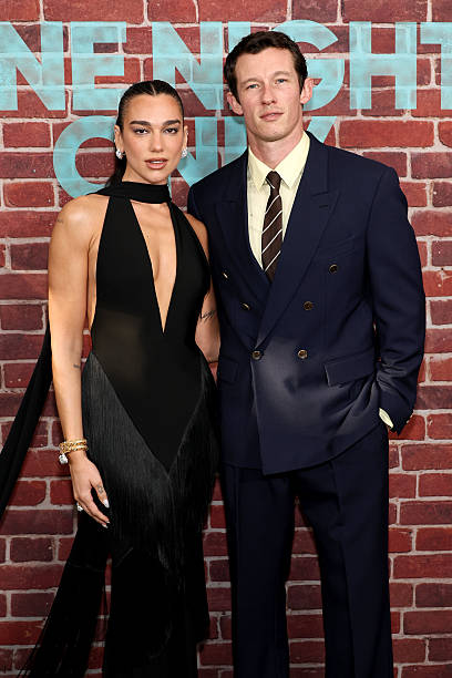Dua Lipa and Callum Turner Attend the One Night