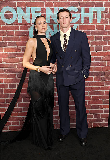 Dua Lipa and Callum Turner Attend the One Night