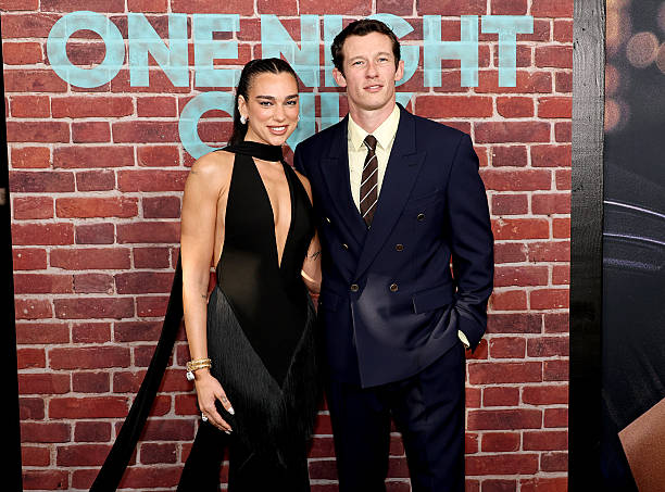 Dua Lipa and Callum Turner Attend the One Night