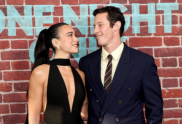 Dua Lipa and Callum Turner Attend the One Night