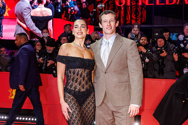 Dua Lipa and Callum Turner Attend the Rosebush Pru