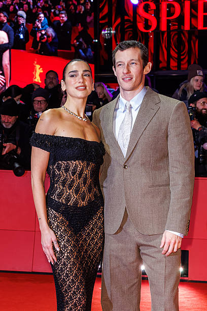 Dua Lipa and Callum Turner Attend the Rosebush Pru