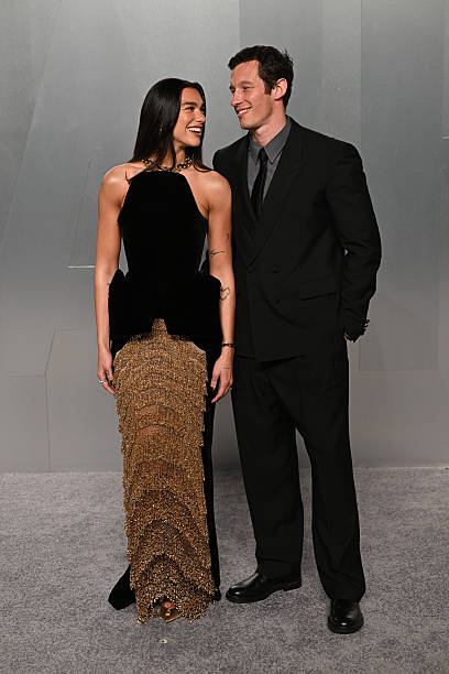 Dua Lipa and Callum Turner Attend the Vanity Fair