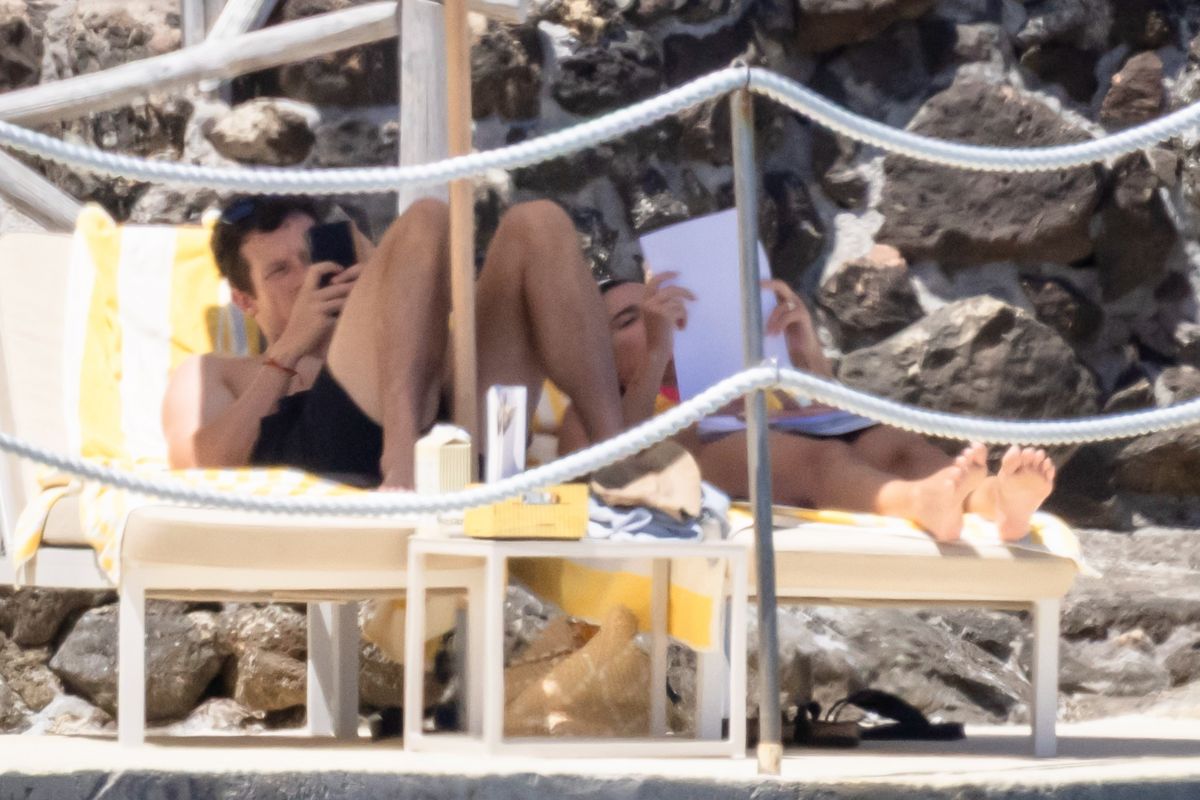 Dua Lipa and Callum Turner Enjoying Another Day