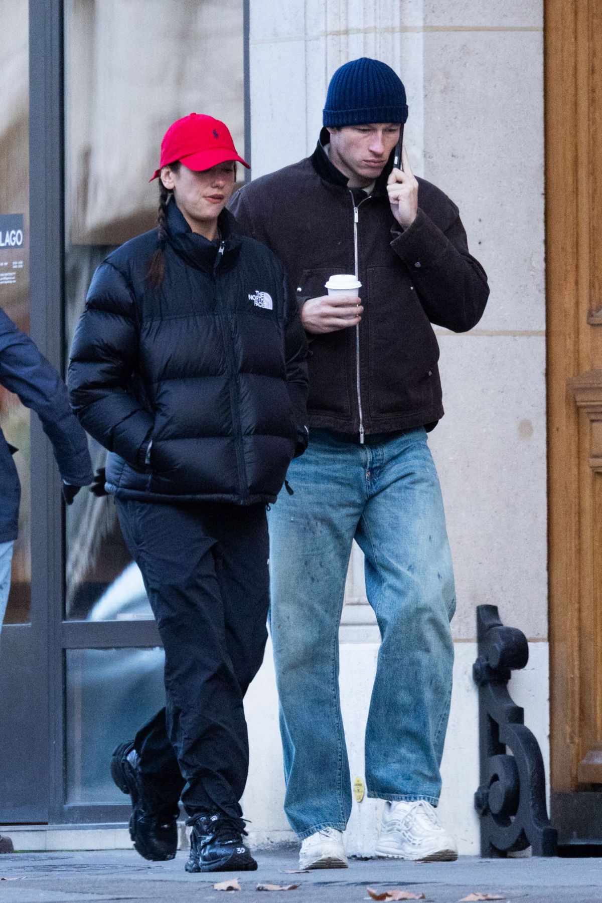 Dua Lipa and Callum Turner Out for a Walk in Paris