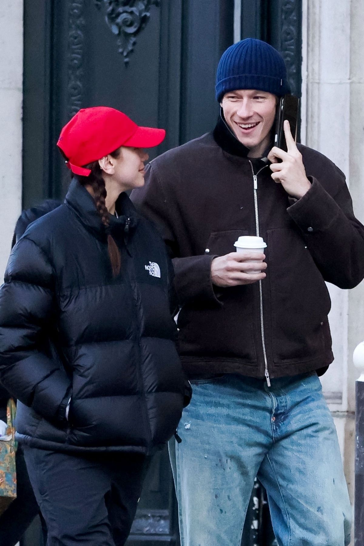 Dua Lipa and Callum Turner Out for a Walk in Paris