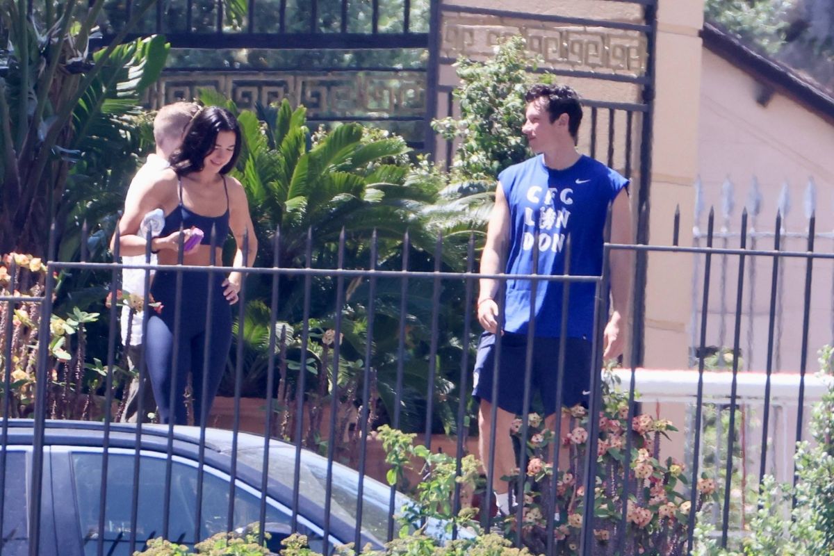 Dua Lipa and Callum Turner Out for a Workout Sessi