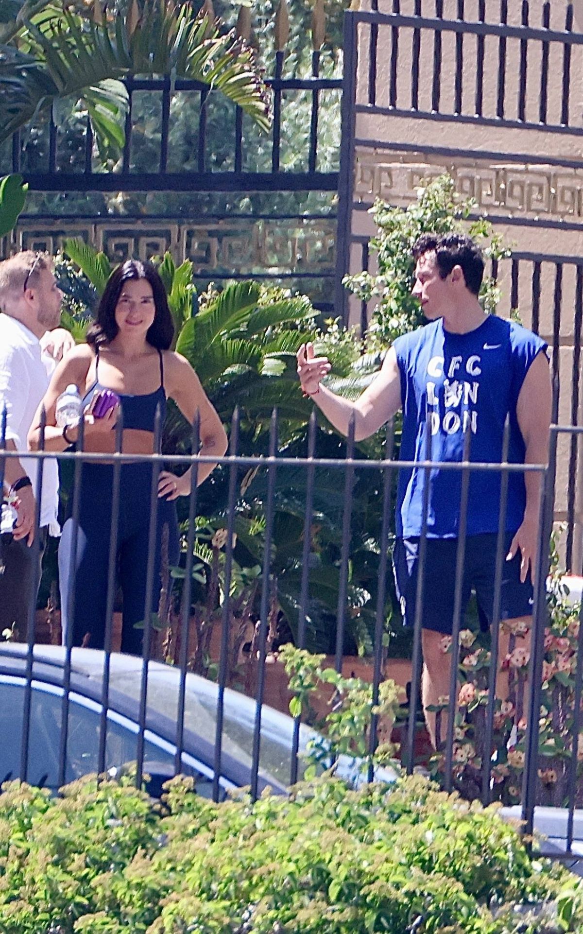 Dua Lipa and Callum Turner Out for a Workout Sessi