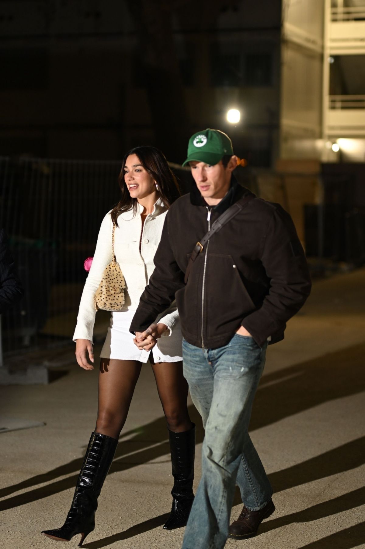 Dua Lipa and Callum Turner Out for Dinner in Paris