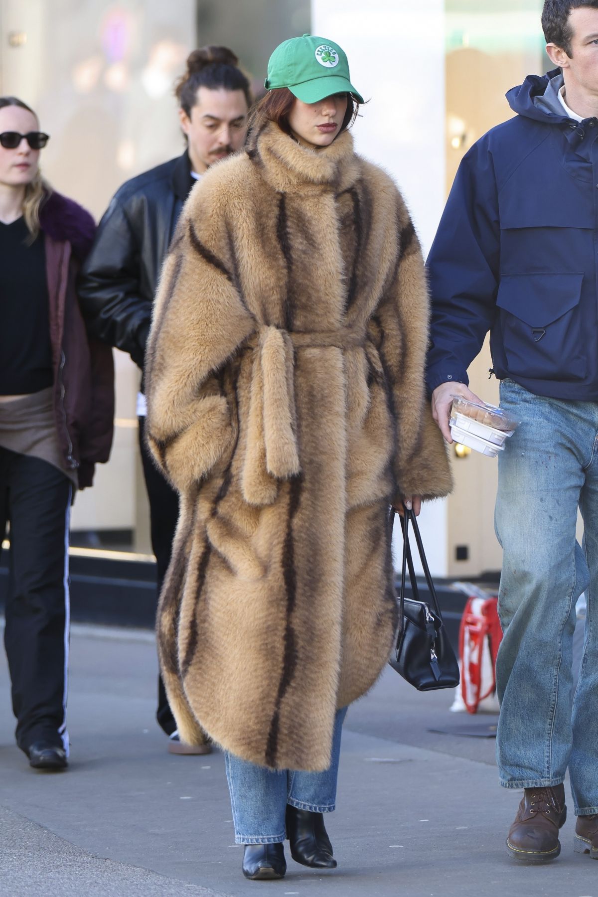 Dua Lipa and Callum Turner Out with Their Dog