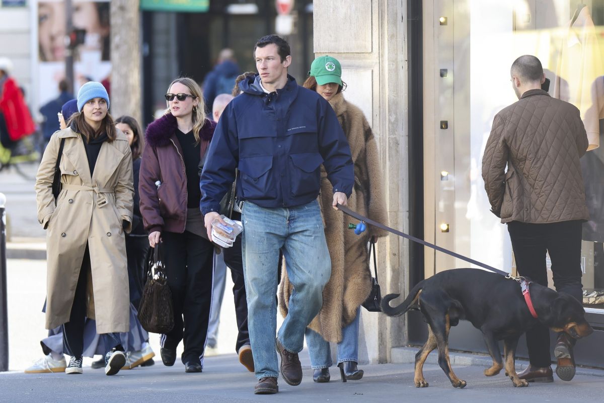 Dua Lipa and Callum Turner Out with Their Dog