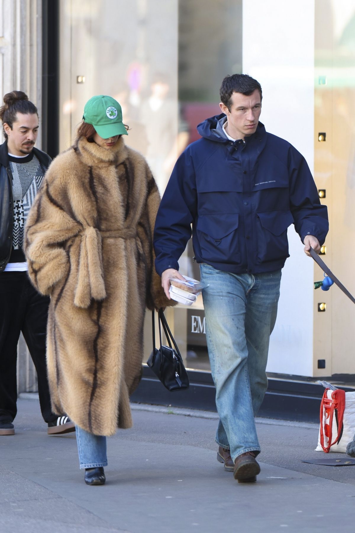 Dua Lipa and Callum Turner Out with Their Dog