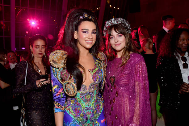 Dua Lipa and Dakota Johnson Attend the 2019 Met
