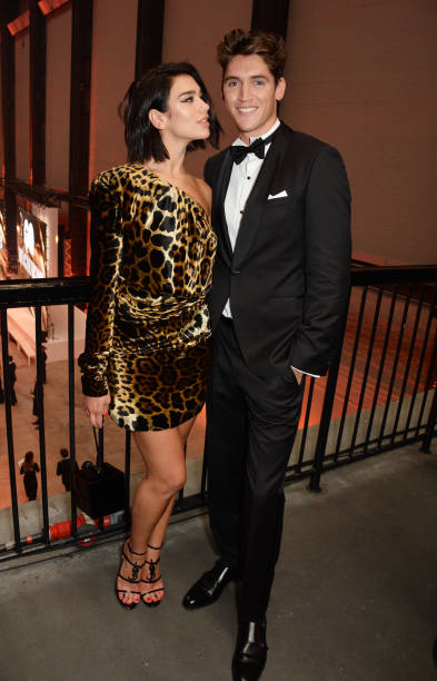 Dua Lipa and Isaac Carew Attend the Gq Men