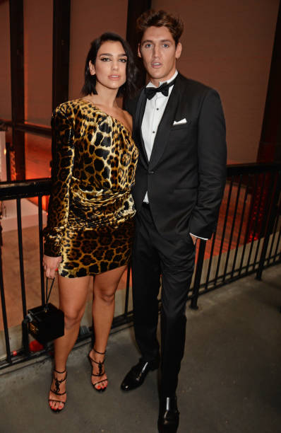 Dua Lipa and Isaac Carew Attend the Gq Men