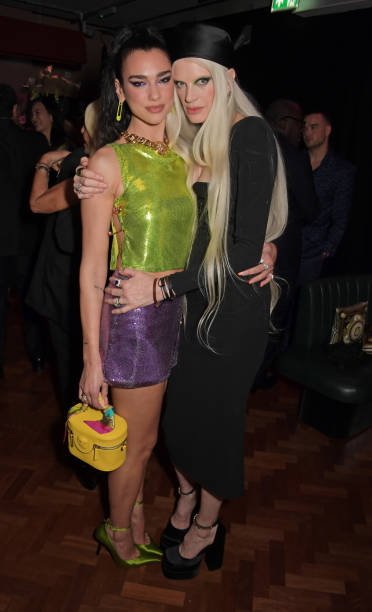 Dua Lipa and Kristen Mcmenamy Attend an Exclusive