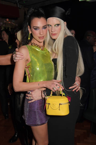 Dua Lipa and Kristen Mcmenamy Attend an Exclusive