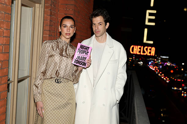 Dua Lipa and Mark Ronson Attend Dua Lipa S Service