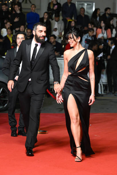 Dua Lipa and Romain Gavras Attend the Omar La Frai