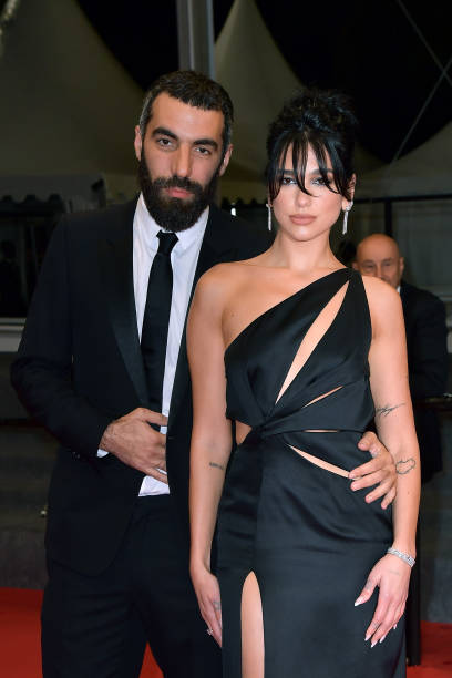 Dua Lipa and Romain Gavras Attend the Omar La Frai (408×612)