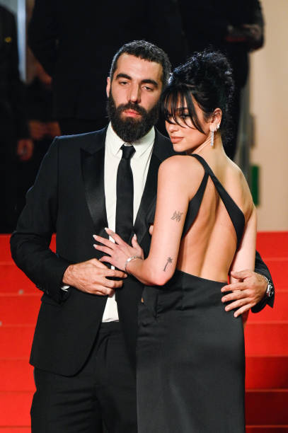 Dua Lipa and Romain Gavras Attend the Omar La Frai