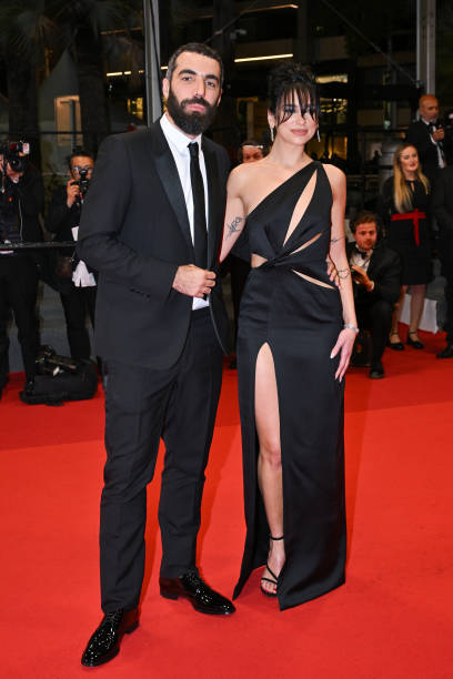 Dua Lipa and Romain Gavras Attend the Omar La Frai (408×612)