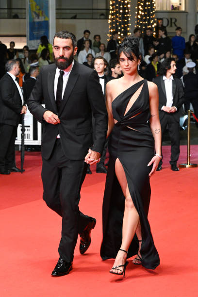Dua Lipa and Romain Gavras Attend the Omar La Frai