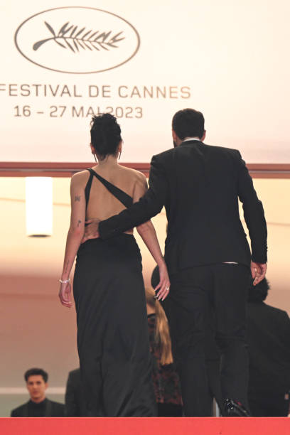 Dua Lipa and Romain Gavras Attend the Omar La Frai