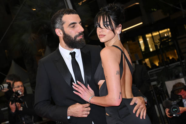 Dua Lipa and Romain Gavras Attend the Omar La Frai