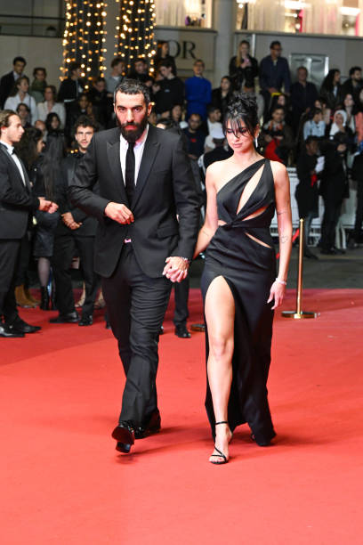 Dua Lipa and Romain Gavras Attend the Omar La Frai