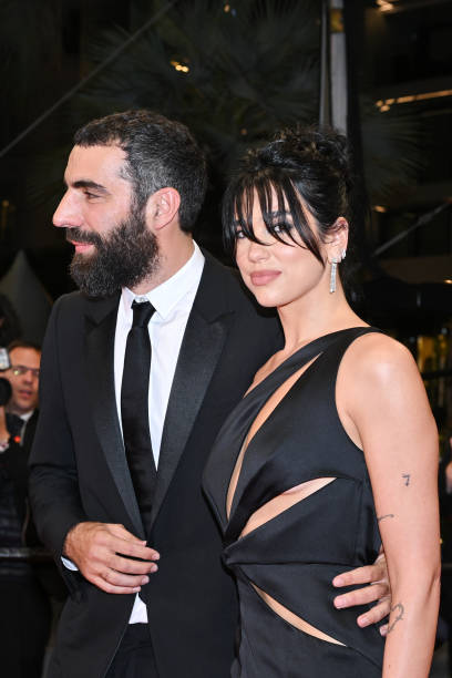 Dua Lipa and Romain Gavras Attend the Omar La Frai