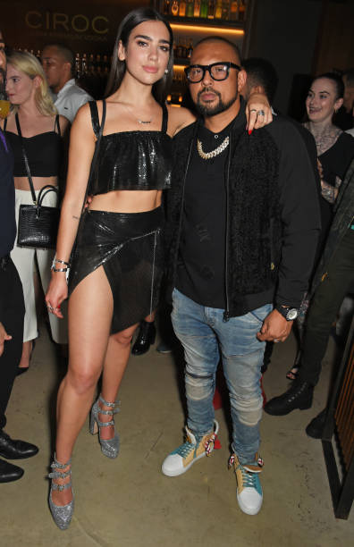 Dua Lipa and Sean Paul Attend the Warner Music Gro