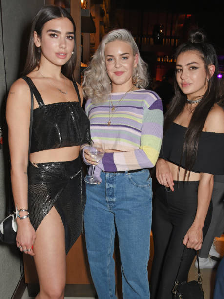 Dua Lipa Anne Marie and Charli Xcx Attend the Warn