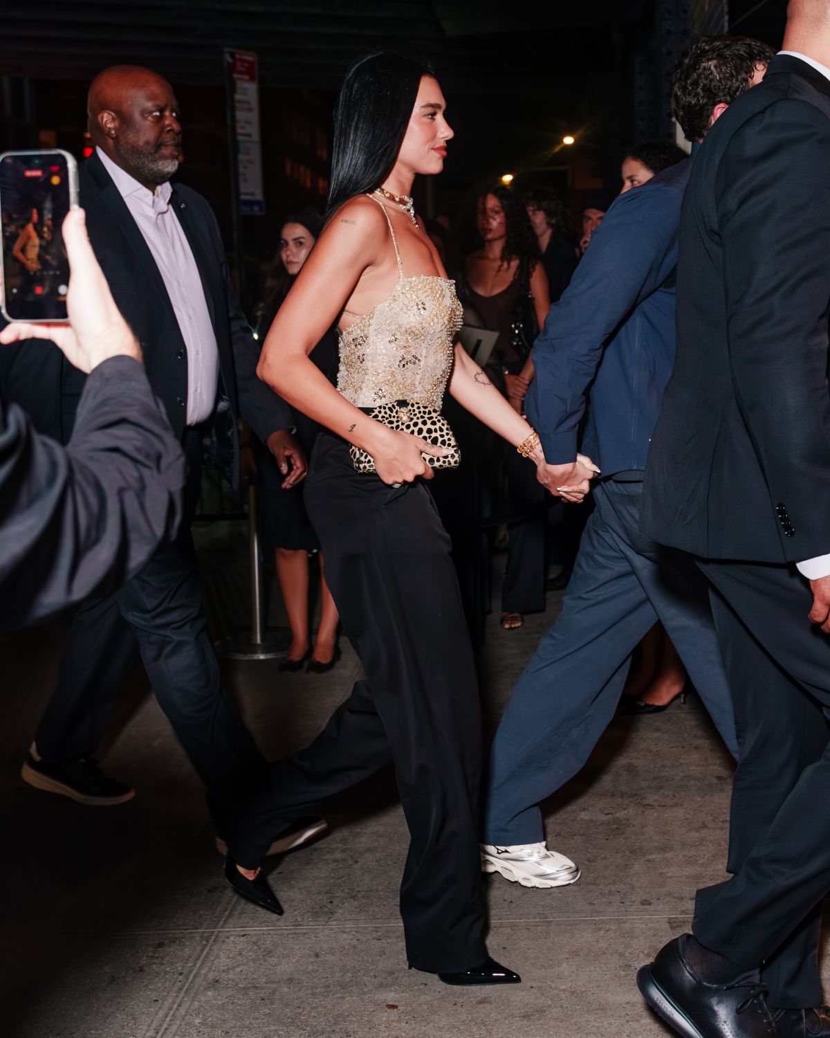Dua Lipa Arrives at Boom Boom Room in New York Cit