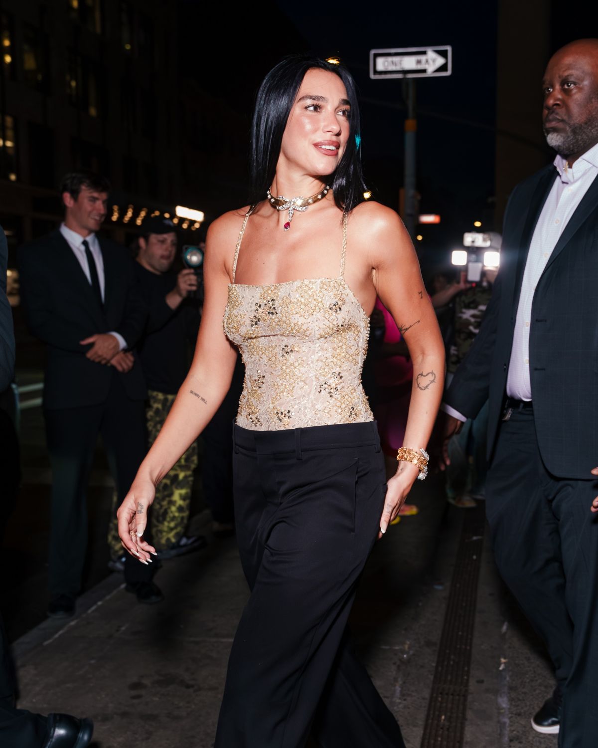 Dua Lipa Arrives at Boom Boom Room in New York Cit
