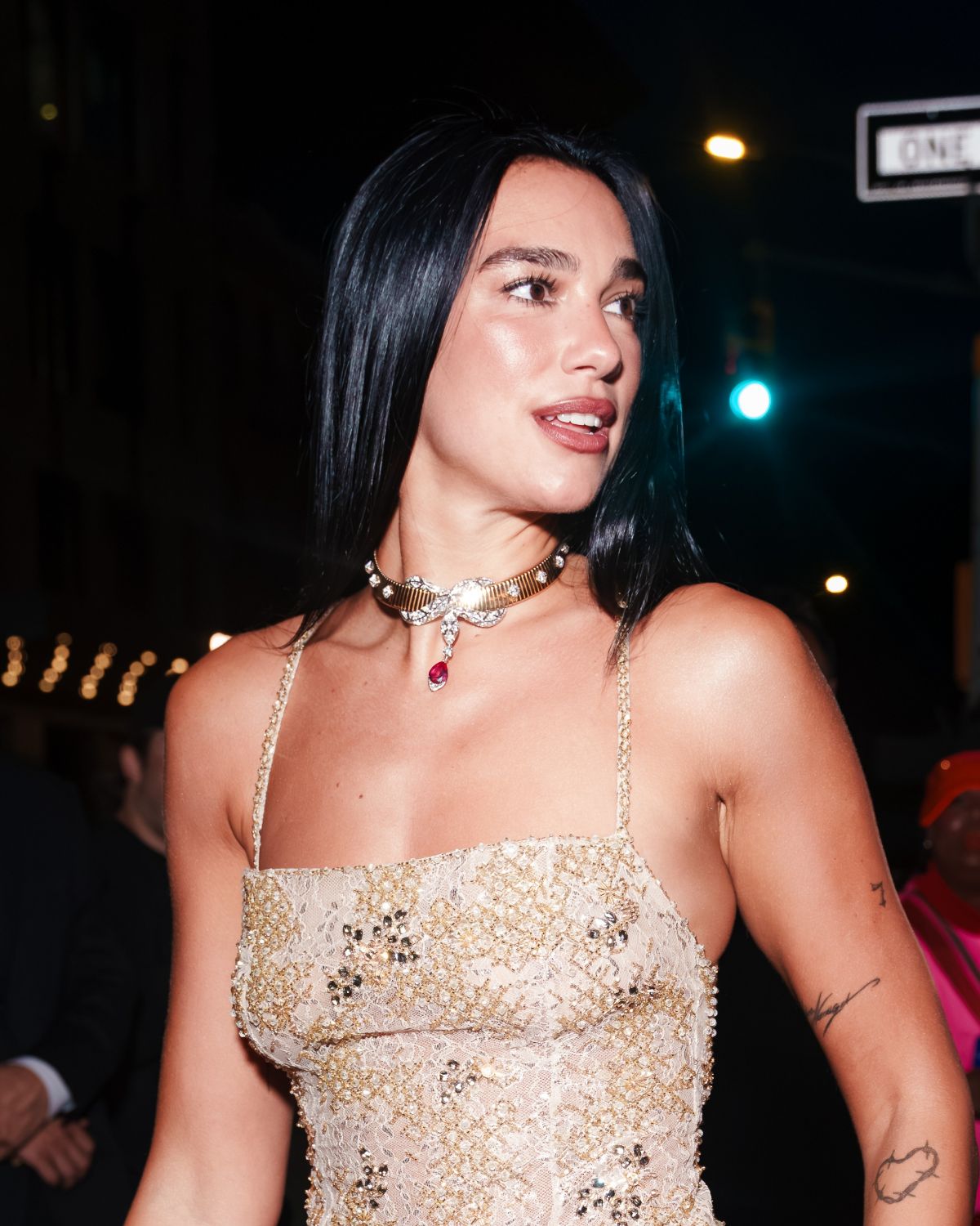 Dua Lipa Arrives at Boom Boom Room in New York Cit