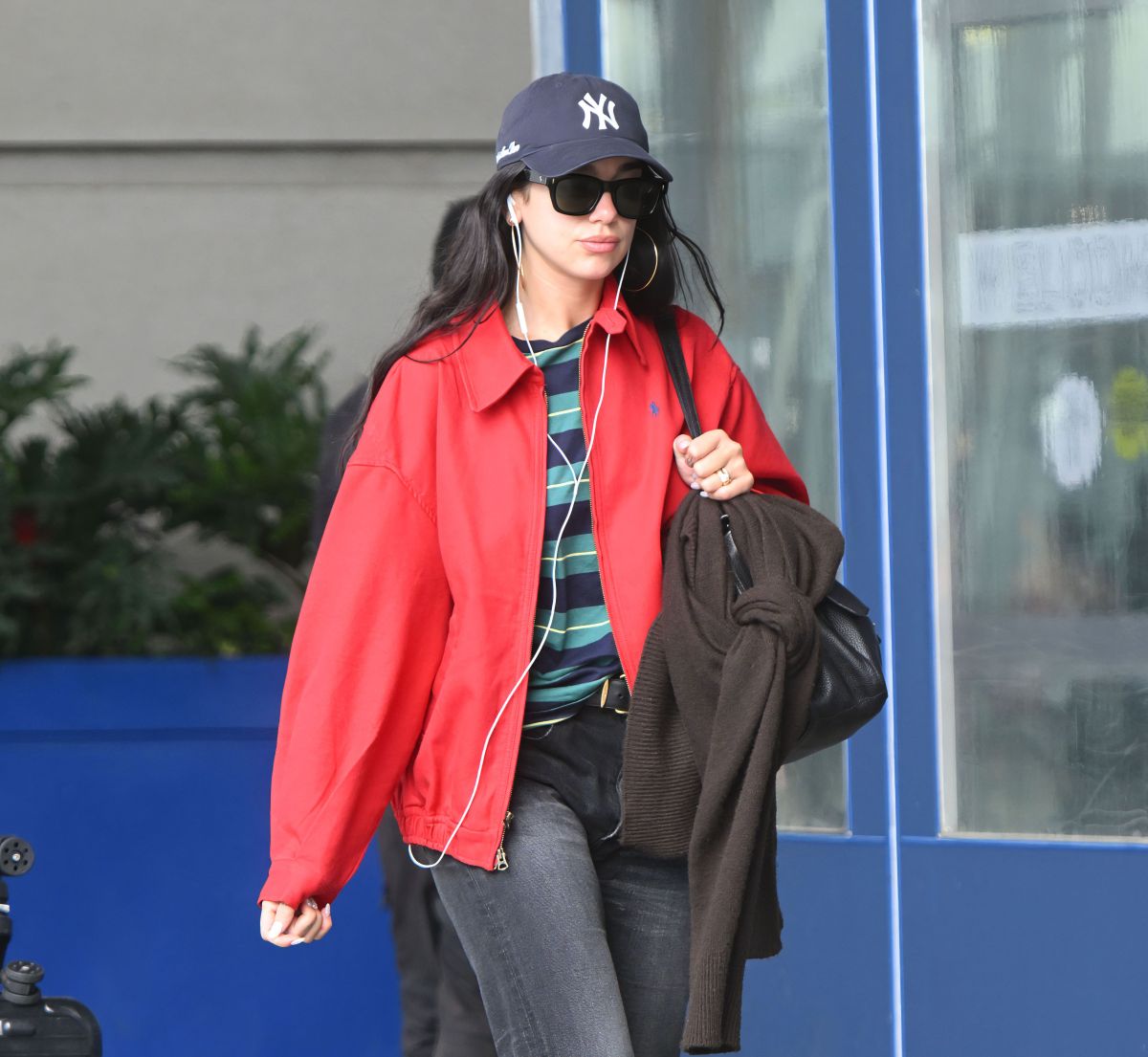 Dua Lipa Arrives at Jfk Airport in New York City