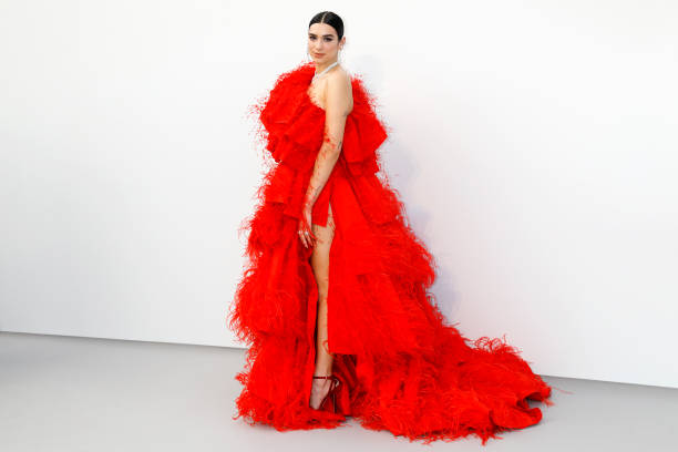 Dua Lipa Arrives at the Amfar Cannes Gala 2019